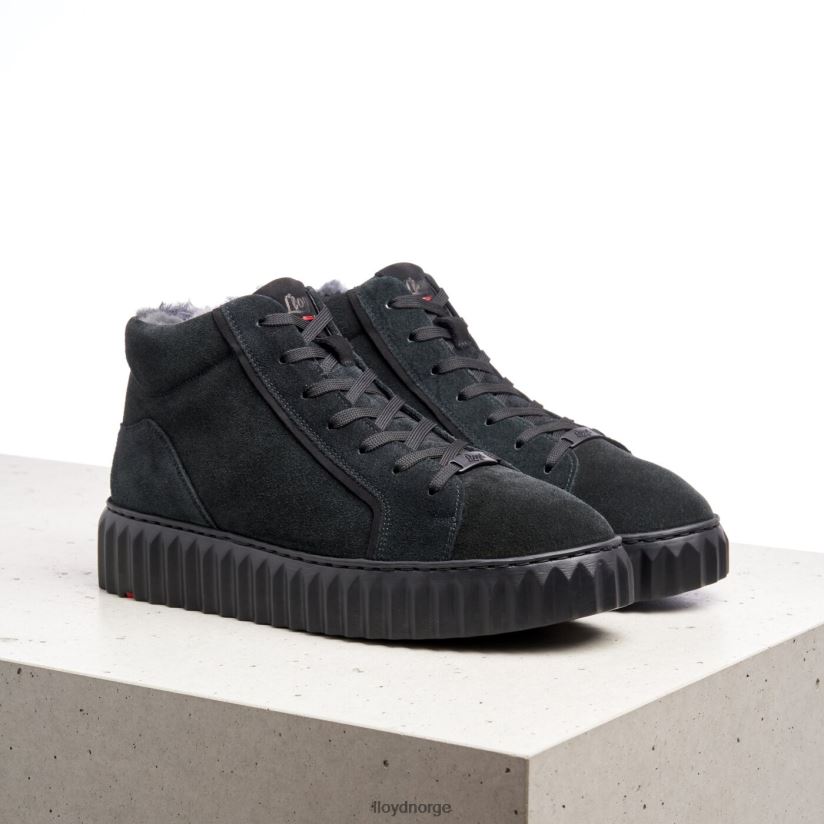 LLOYD høye sneakers kvinner sko svart 4X82ZP776