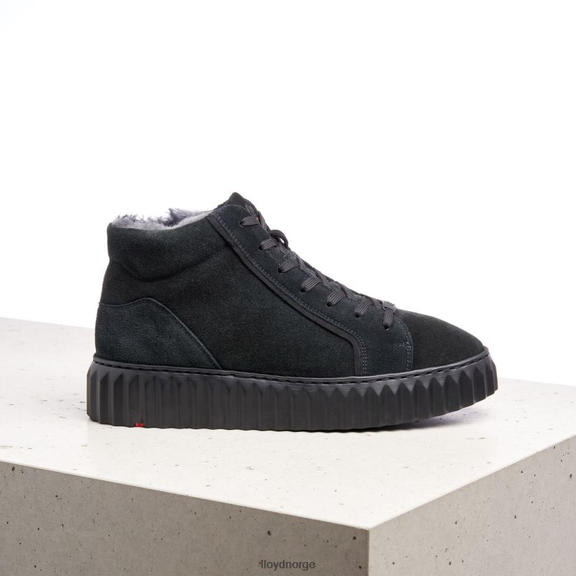 LLOYD høye sneakers kvinner sko svart 4X82ZP776