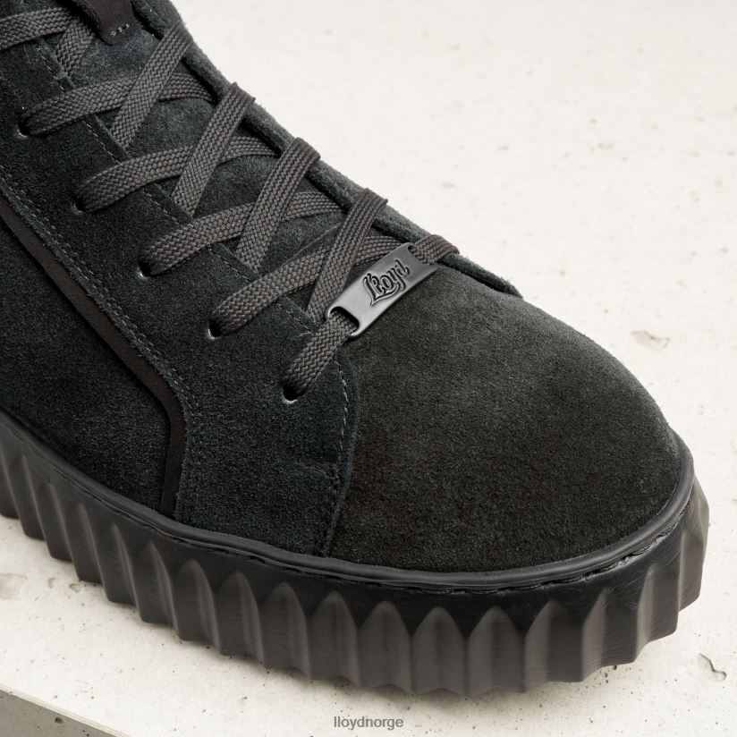 LLOYD høye sneakers kvinner sko svart 4X82ZP776