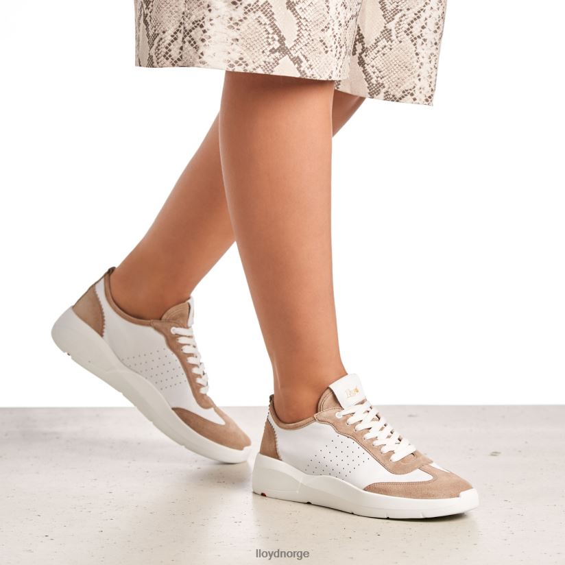 LLOYD høykvalitets joggesko kvinner sko beige 4X82ZP1353