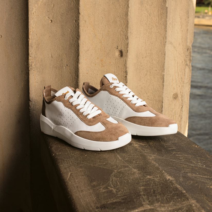 LLOYD høykvalitets joggesko kvinner sko beige 4X82ZP1353