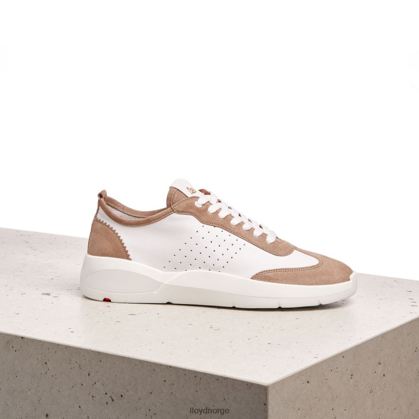 LLOYD høykvalitets joggesko kvinner sko beige 4X82ZP1353