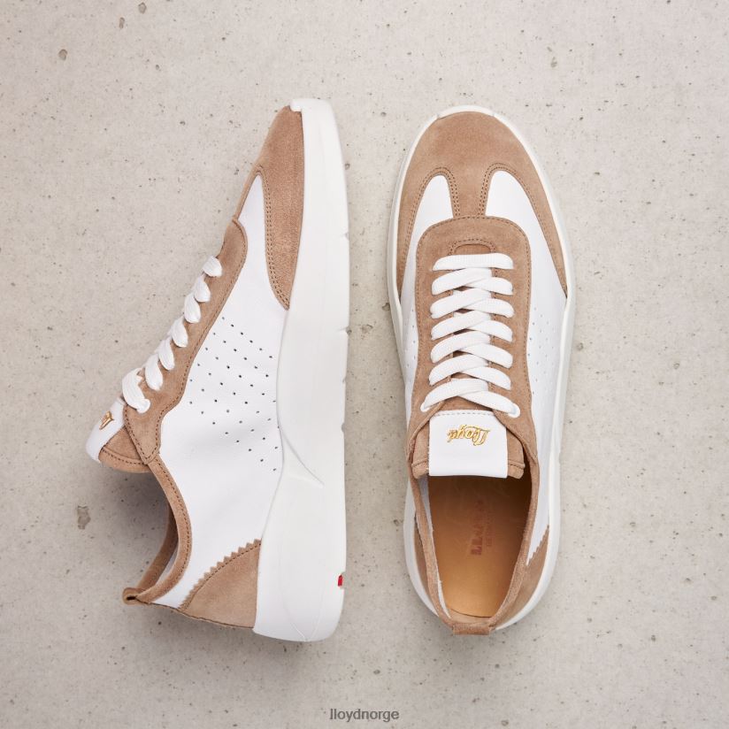 LLOYD høykvalitets joggesko kvinner sko beige 4X82ZP1353