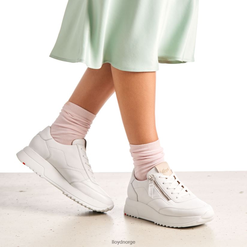 LLOYD høykvalitets joggesko kvinner sko hvit 4X82ZP784