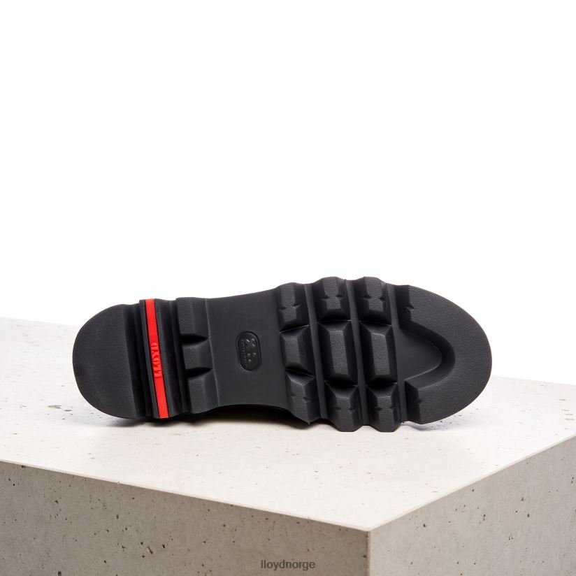 LLOYD joggesko i glatt skinn kvinner sko beige 4X82ZP1177