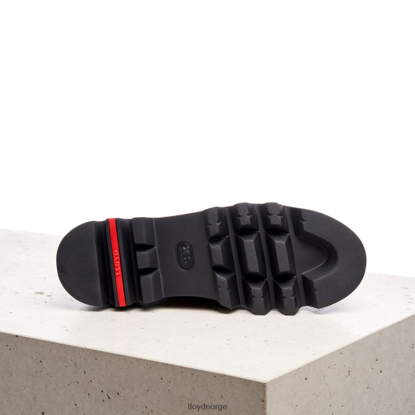 LLOYD joggesko i glatt skinn kvinner sko brun 4X82ZP1176