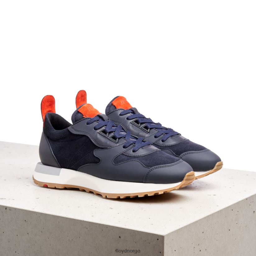 LLOYD joggesko i saueskinn kvinner sko blå 4X82ZP791