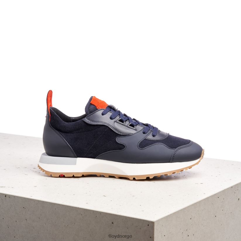 LLOYD joggesko i saueskinn kvinner sko blå 4X82ZP791