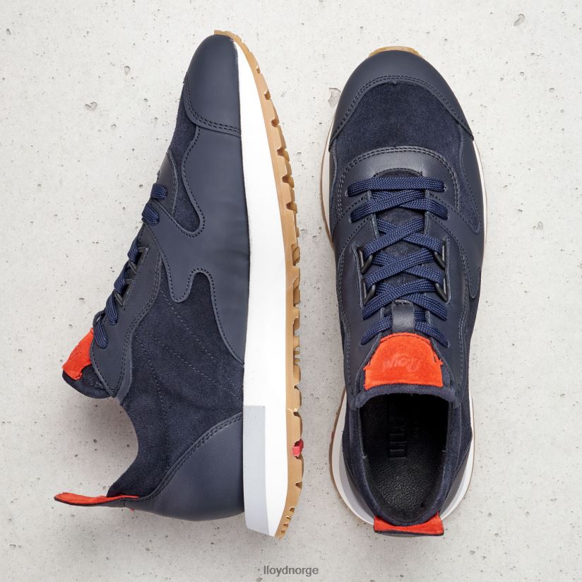 LLOYD joggesko i saueskinn kvinner sko blå 4X82ZP791