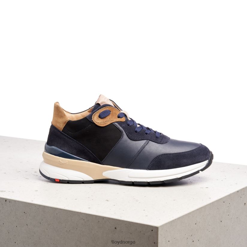 LLOYD joggesko i saueskinn kvinner sko blå 4X82ZP814