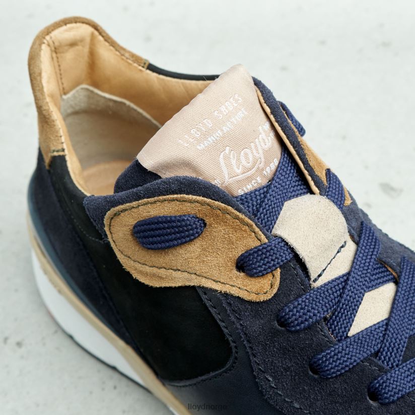 LLOYD joggesko i saueskinn kvinner sko blå 4X82ZP814