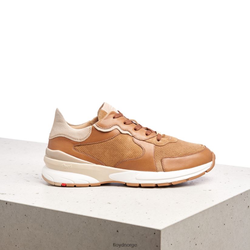 LLOYD joggesko i saueskinn kvinner sko brun 4X82ZP804