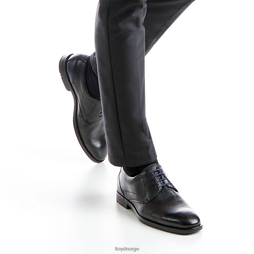 LLOYD kalmat (ekstravide) menn sko svart 4X82ZP25