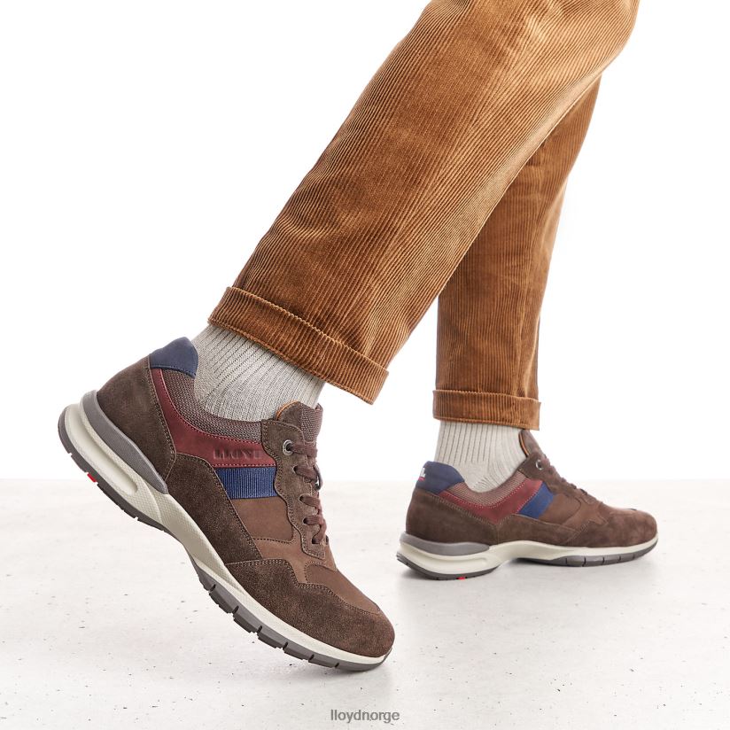 LLOYD kant (ekstravid) menn sko brun 4X82ZP399