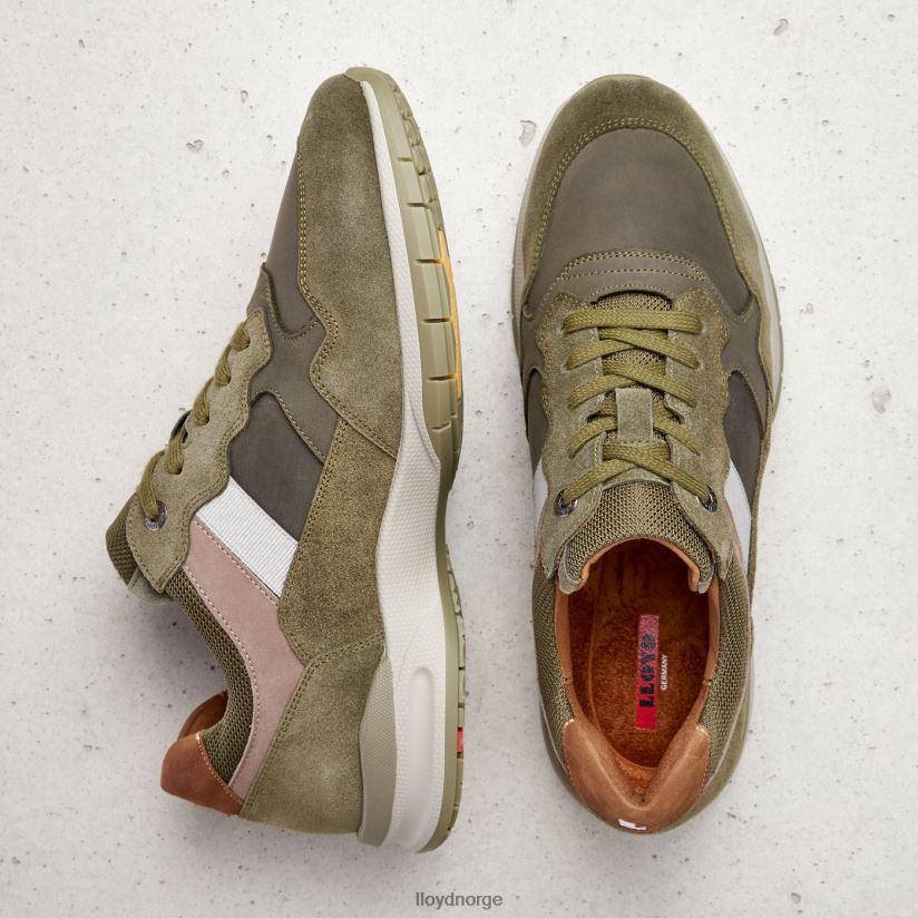 LLOYD kant (ekstravid) menn sko grønn 4X82ZP412