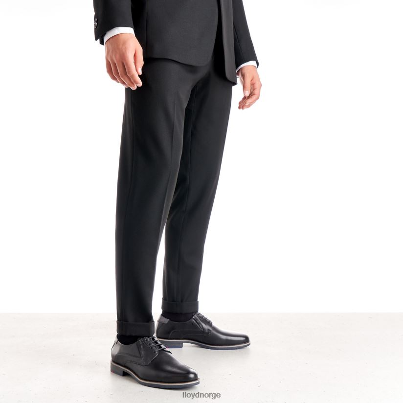 LLOYD kazan (ekstra bred) menn sko svart 4X82ZP175