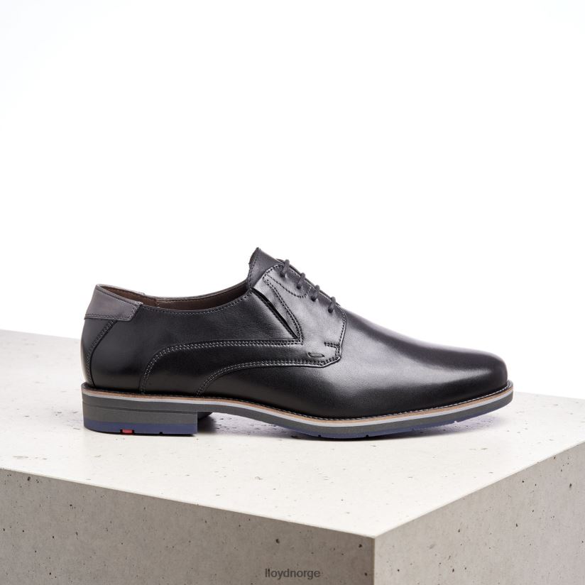 LLOYD kazan (ekstra bred) menn sko svart 4X82ZP175