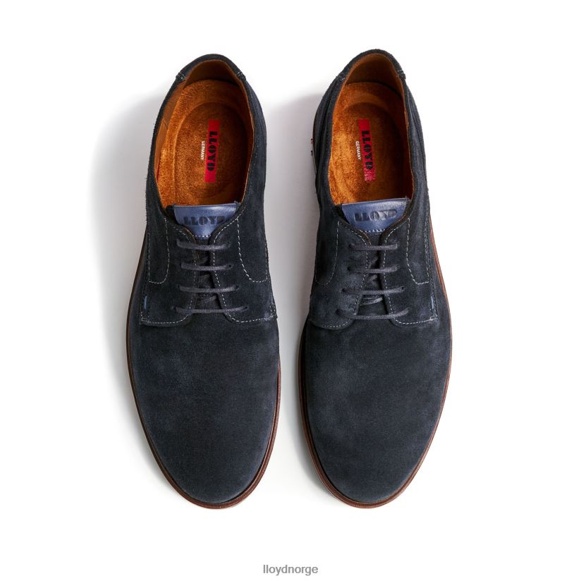 LLOYD keast (ekstra bred) menn sko blå 4X82ZP181