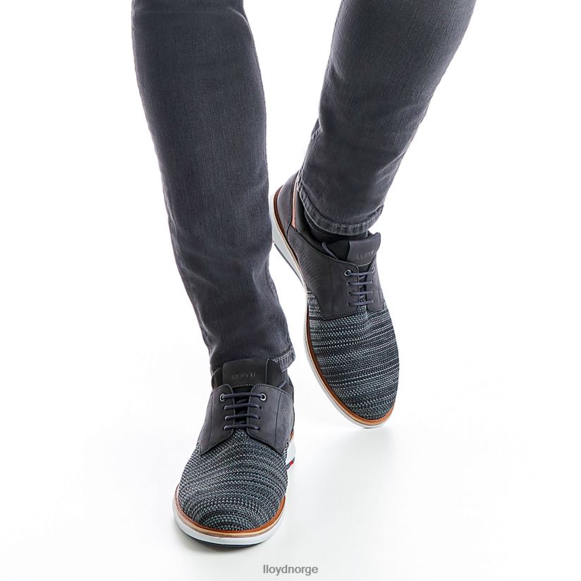 LLOYD kerin (ekstravid) menn sko svart 4X82ZP273