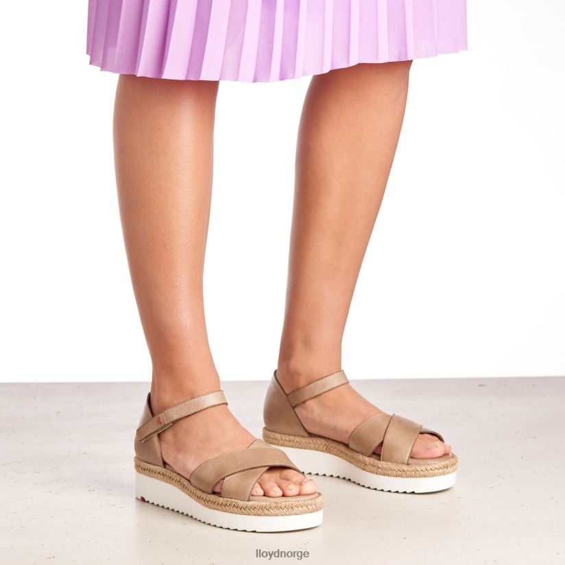 LLOYD kile sandal kvinner sko beige 4X82ZP1229