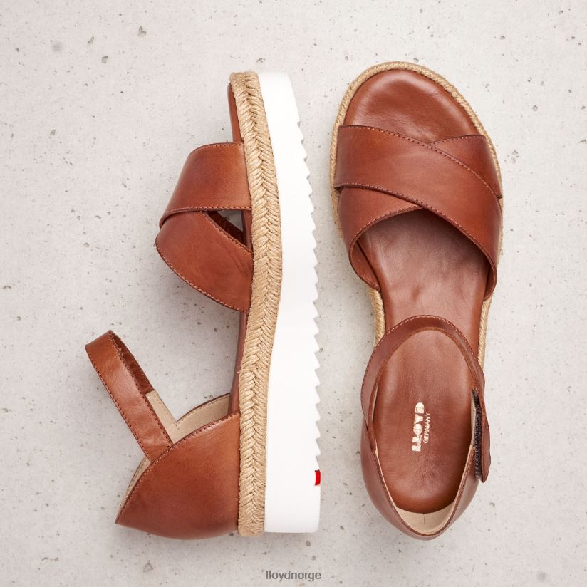 LLOYD kile sandal kvinner sko brun 4X82ZP1237