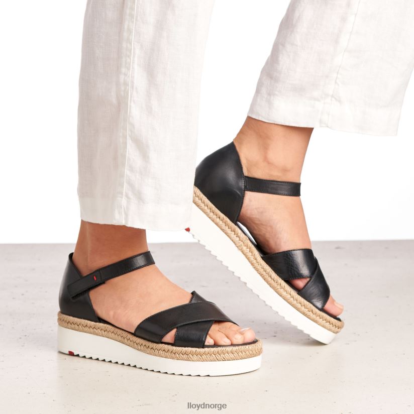 LLOYD kile sandal kvinner sko svart 4X82ZP1242