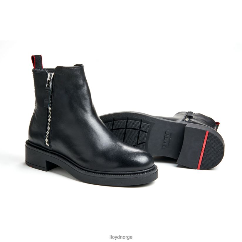 LLOYD klassisk ankelstøvel kvinner sko svart 4X82ZP895