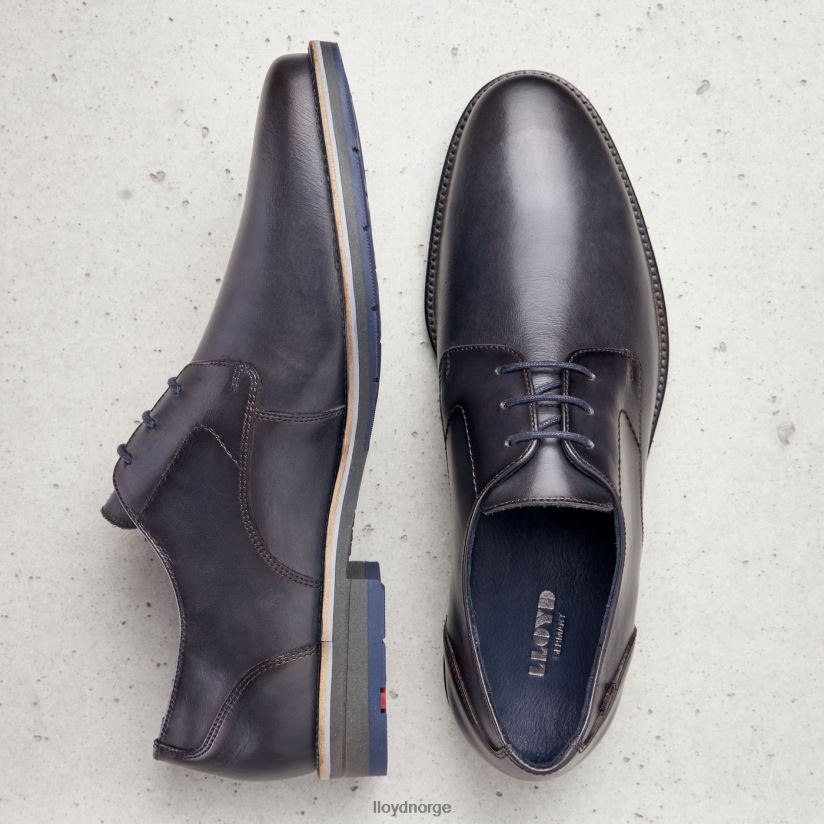 LLOYD langston menn sko blå 4X82ZP164