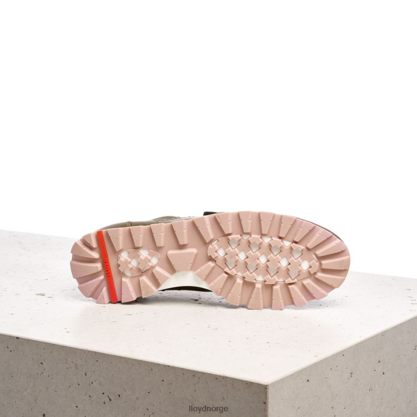 LLOYD lav topp skinn joggesko kvinner sko grønn 4X82ZP801