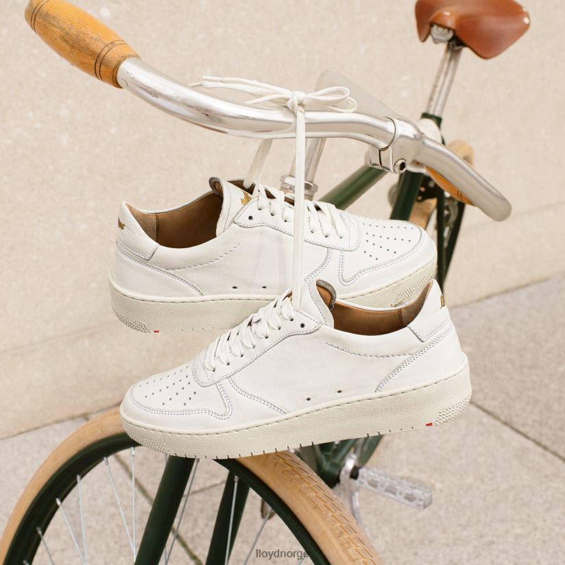 LLOYD lav topp skinn joggesko kvinner sko hvit 4X82ZP765