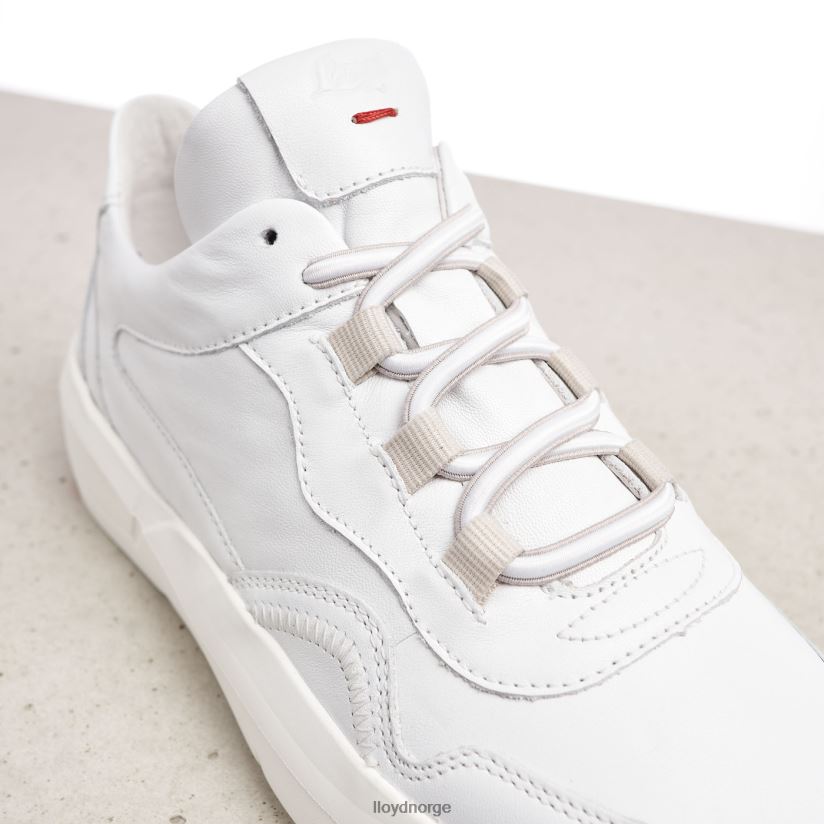 LLOYD lav topp skinn joggesko kvinner sko hvit 4X82ZP829