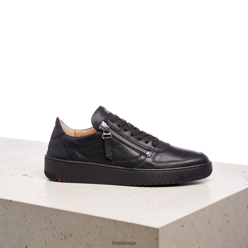 LLOYD lav topp skinn joggesko kvinner sko svart 4X82ZP823