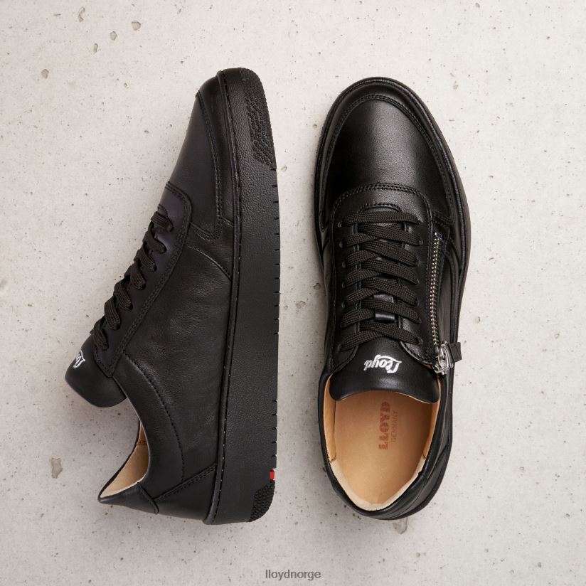 LLOYD lav topp skinn joggesko kvinner sko svart 4X82ZP823