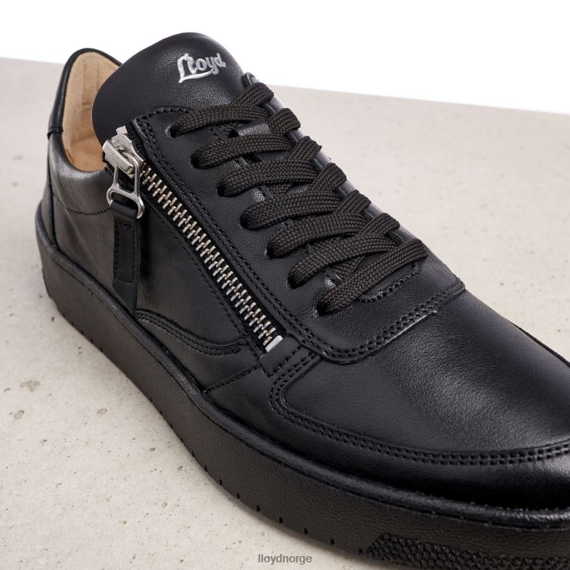 LLOYD lav topp skinn joggesko kvinner sko svart 4X82ZP823