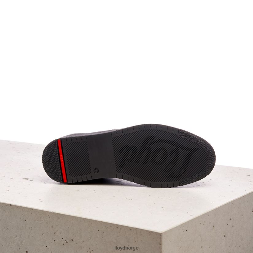 LLOYD lav topp skinn joggesko kvinner sko svart 4X82ZP823