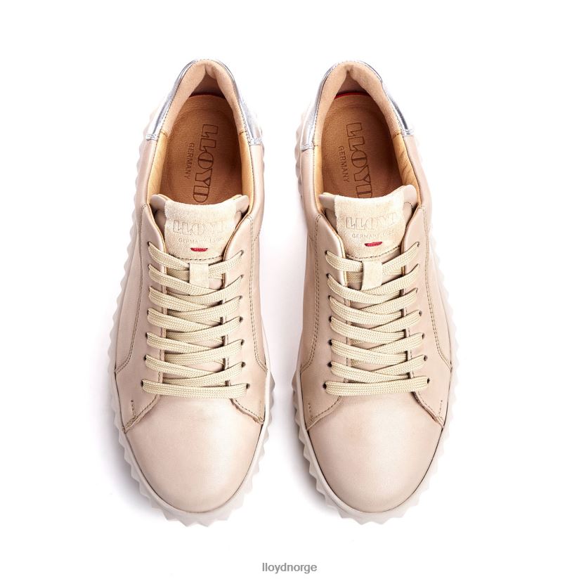 LLOYD lav topp sneaker kvinner sko beige 4X82ZP759