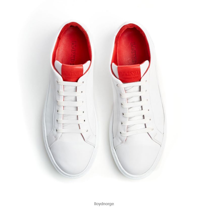 LLOYD lav topp sneaker kvinner sko hvit 4X82ZP786