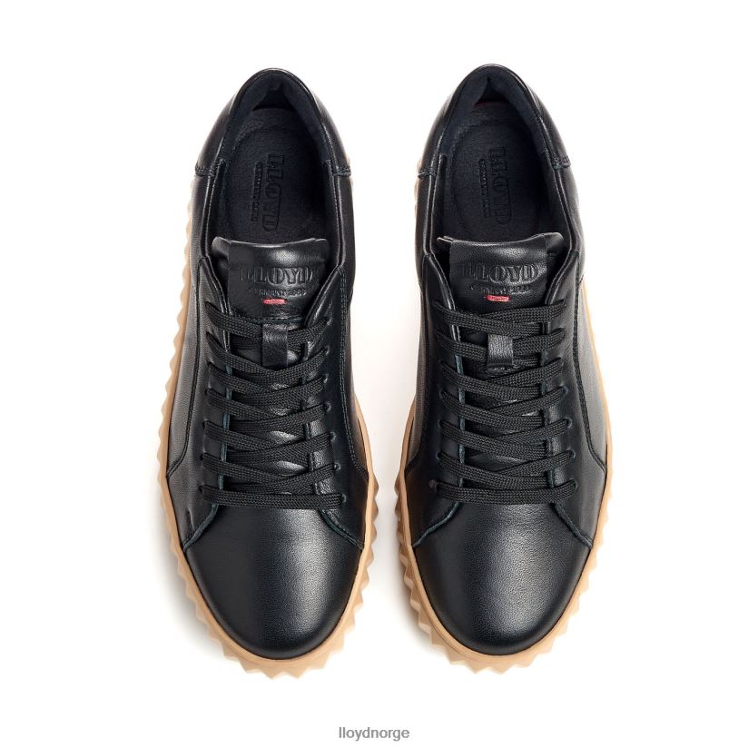 LLOYD lav topp sneaker kvinner sko svart 4X82ZP760