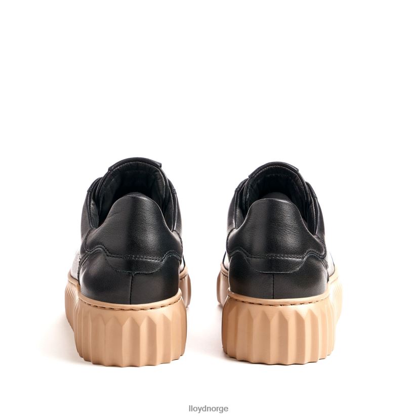 LLOYD lav topp sneaker kvinner sko svart 4X82ZP760