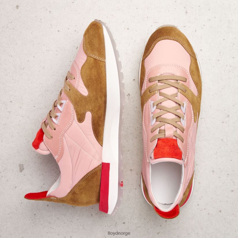 LLOYD lave sneakers i skinn kvinner sko kombinert 4X82ZP805