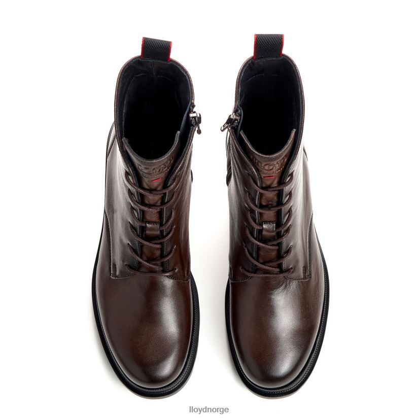 LLOYD lett såle ankelstøvel i glatt skinn kvinner sko brun 4X82ZP907