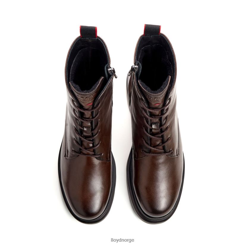 LLOYD lett såle ankelstøvel i glatt skinn kvinner sko brun 4X82ZP919