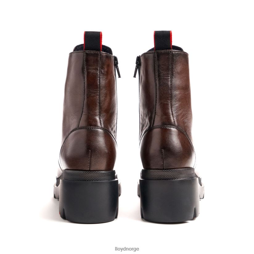 LLOYD lett såle ankelstøvel i glatt skinn kvinner sko brun 4X82ZP919