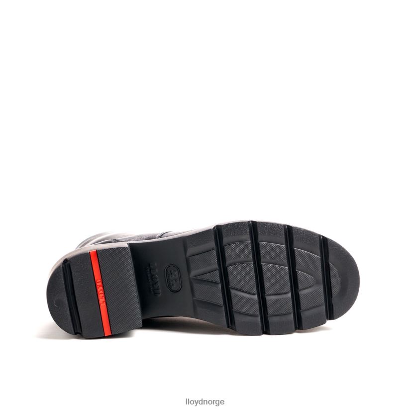 LLOYD lett såle ankelstøvel i glatt skinn kvinner sko svart 4X82ZP966