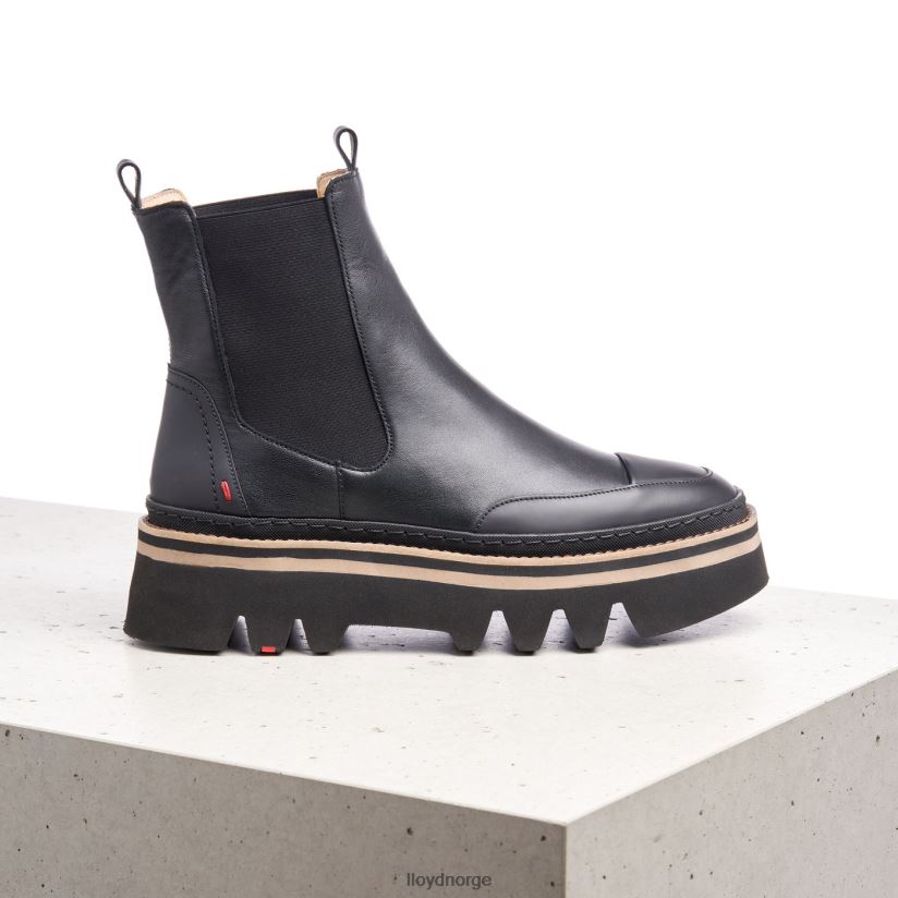 LLOYD lett såle slip-on ankelstøvletter kvinner sko svart 4X82ZP942