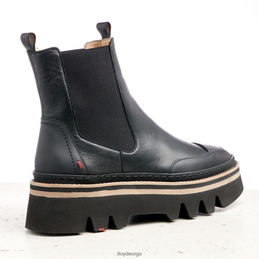 LLOYD lett såle slip-on ankelstøvletter kvinner sko svart 4X82ZP942