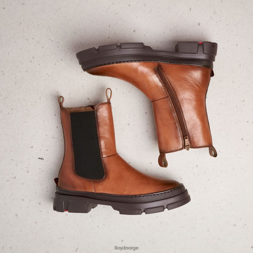 LLOYD lett å skli inn i ankelstøvletter kvinner sko brun 4X82ZP987