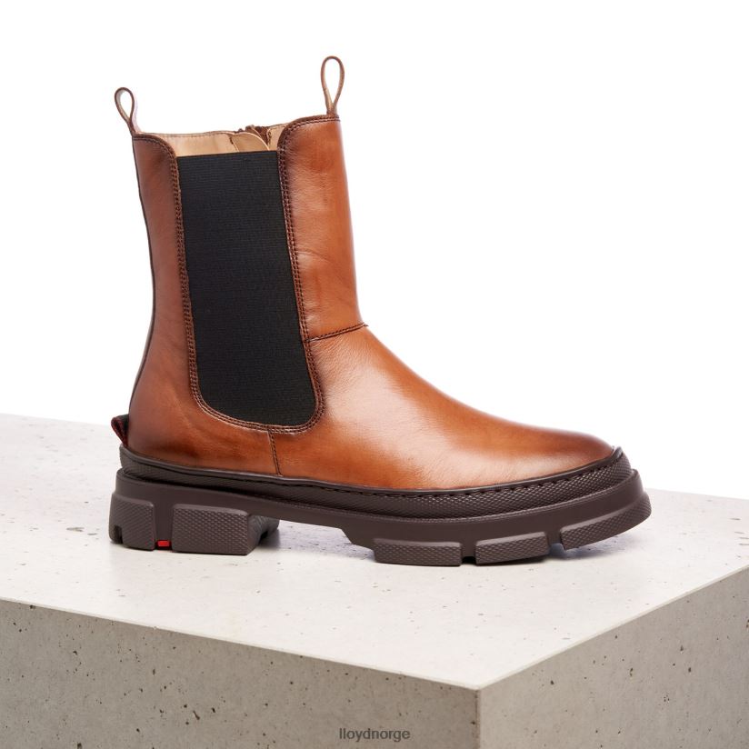 LLOYD lett å skli inn i ankelstøvletter kvinner sko brun 4X82ZP987