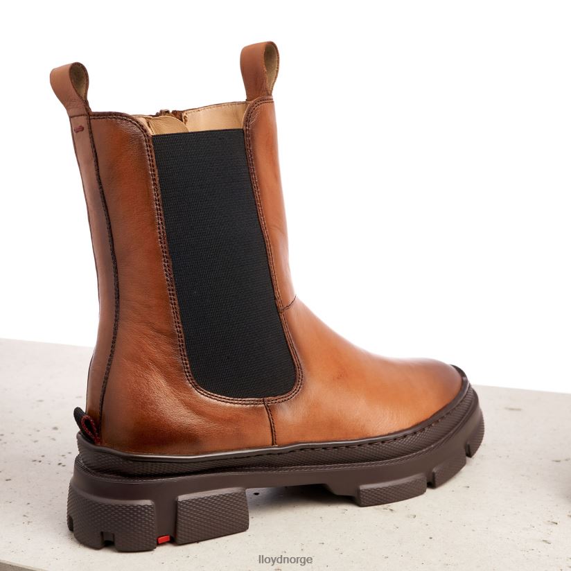 LLOYD lett å skli inn i ankelstøvletter kvinner sko brun 4X82ZP987