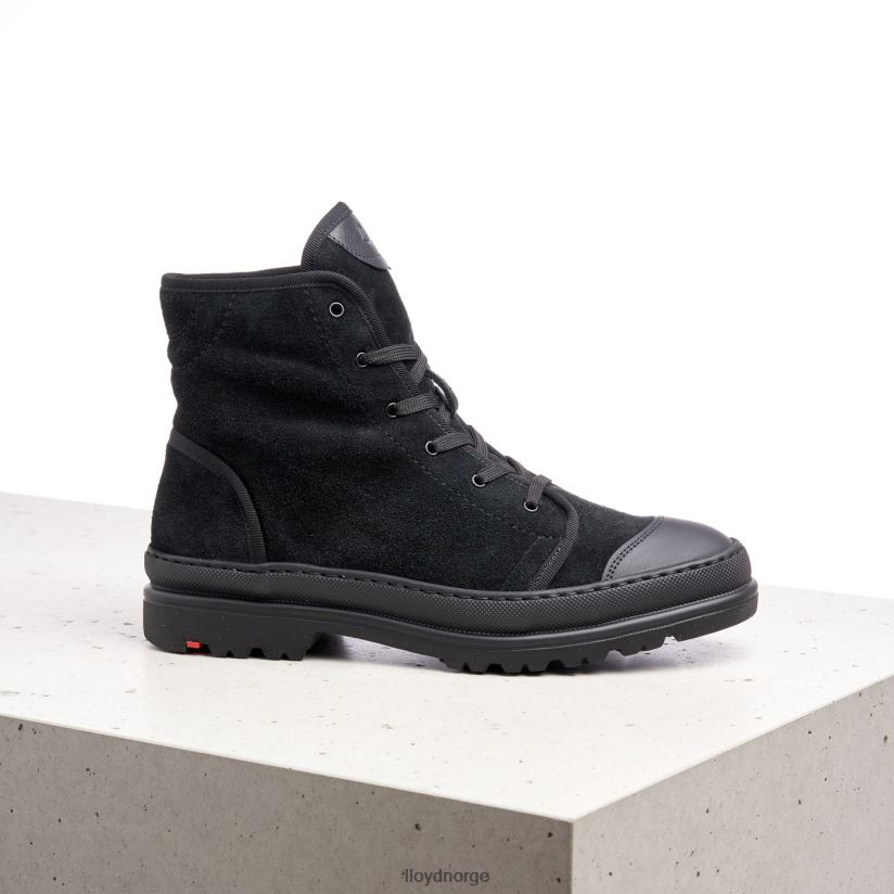 LLOYD lette ankelstøvletter i skinn kvinner sko svart 4X82ZP927